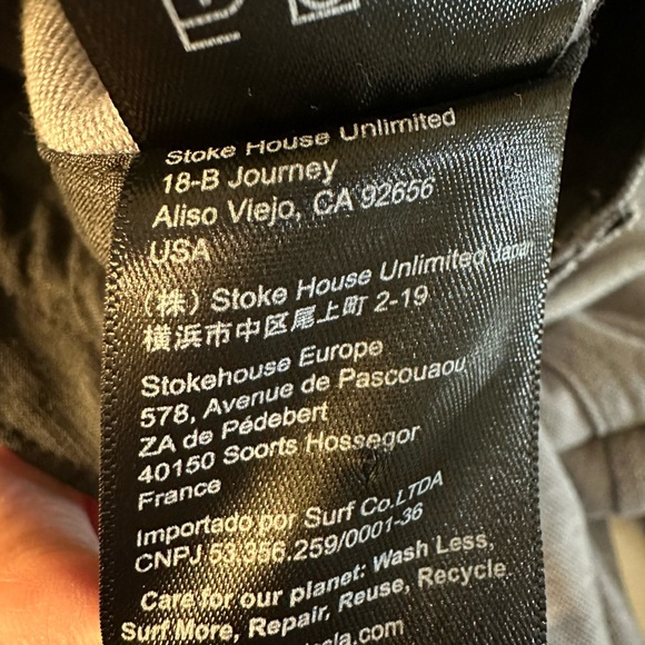 Vissla - Locker Eco Sofa Surfer Pant - Gray Heather Size Medium - Picture 10 of 16